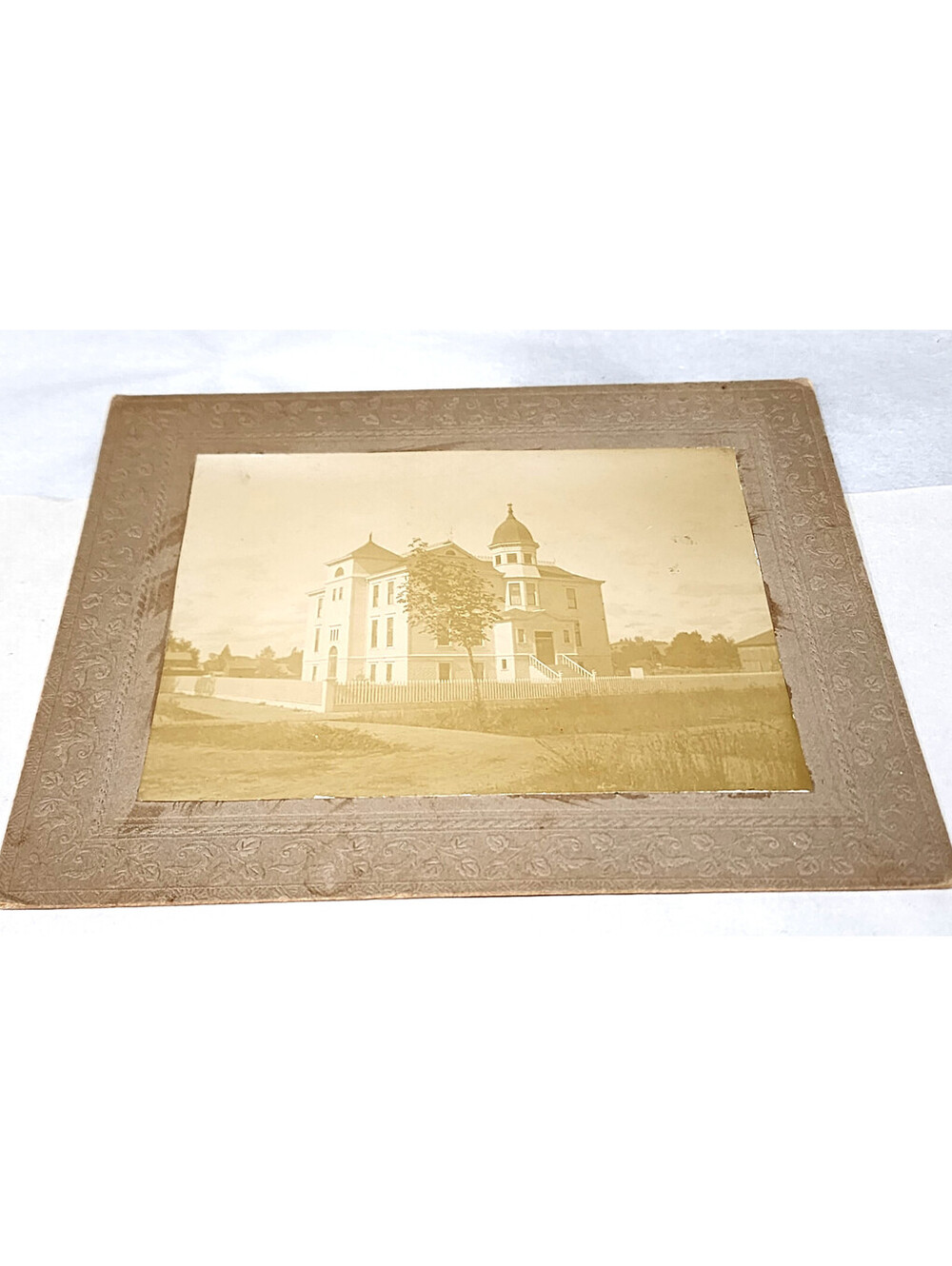 1900 Eugene Divinity School Bushnell University Oregon Photo VE Hoven 5x4